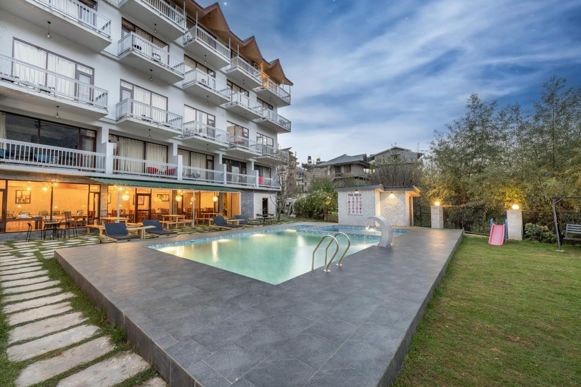 Echor Himalayan Heights Luxe Manali Hotell Exteriör bild