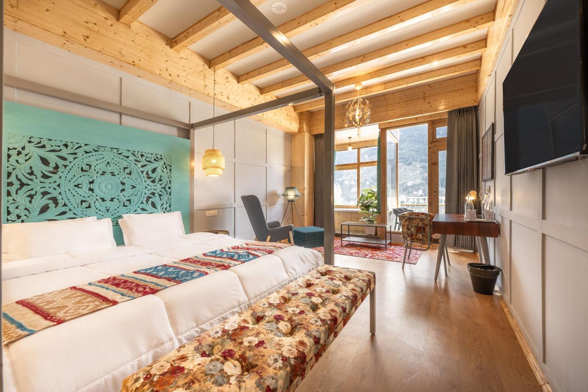 Echor Himalayan Heights Luxe Manali Hotell Exteriör bild