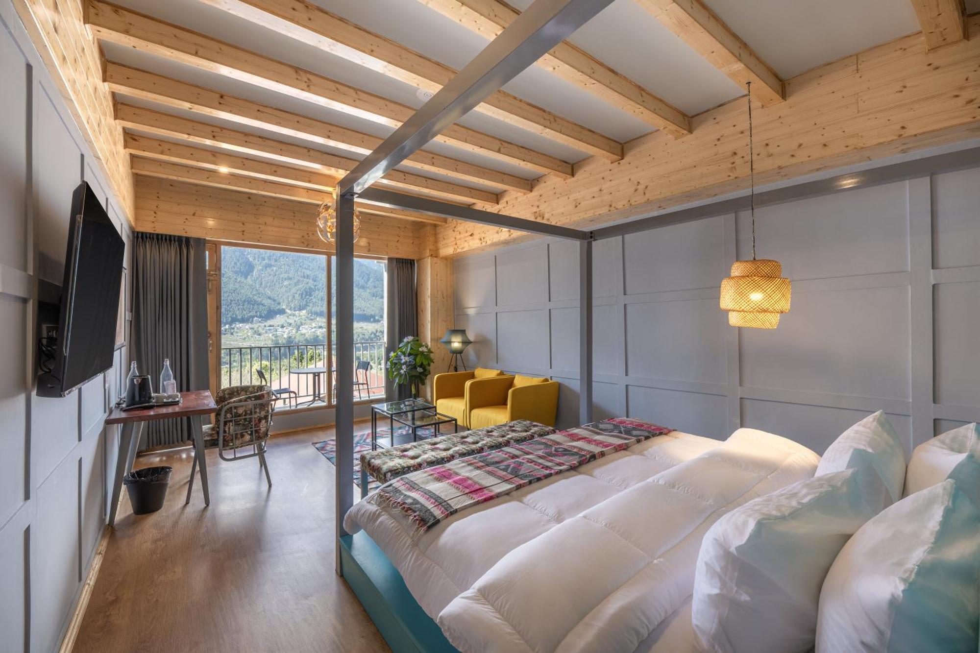 Echor Himalayan Heights Luxe Manali Hotell Exteriör bild