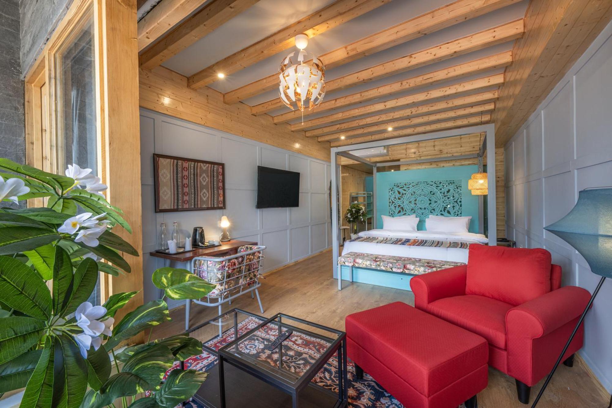 Echor Himalayan Heights Luxe Manali Hotell Exteriör bild