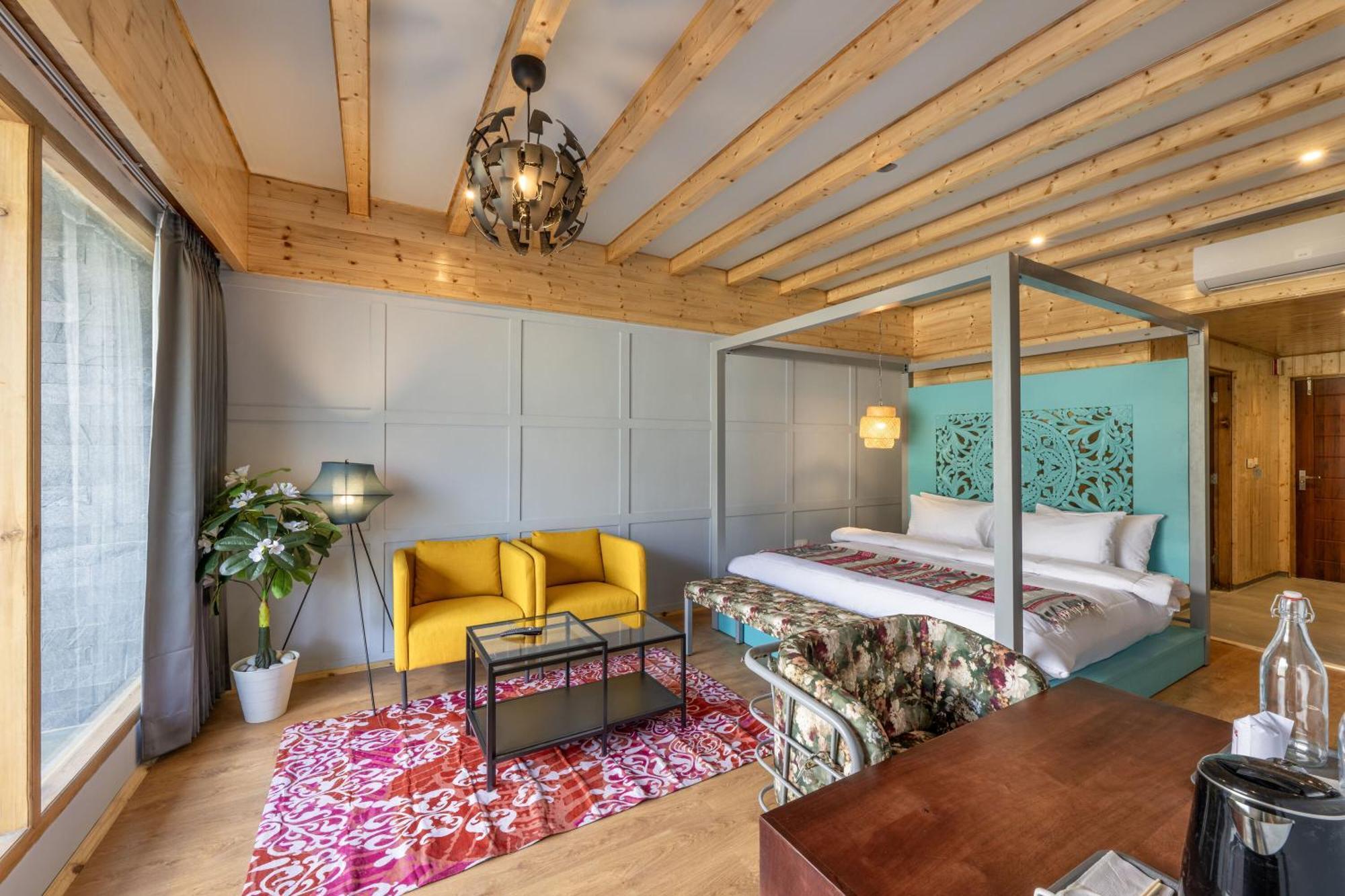 Echor Himalayan Heights Luxe Manali Hotell Exteriör bild