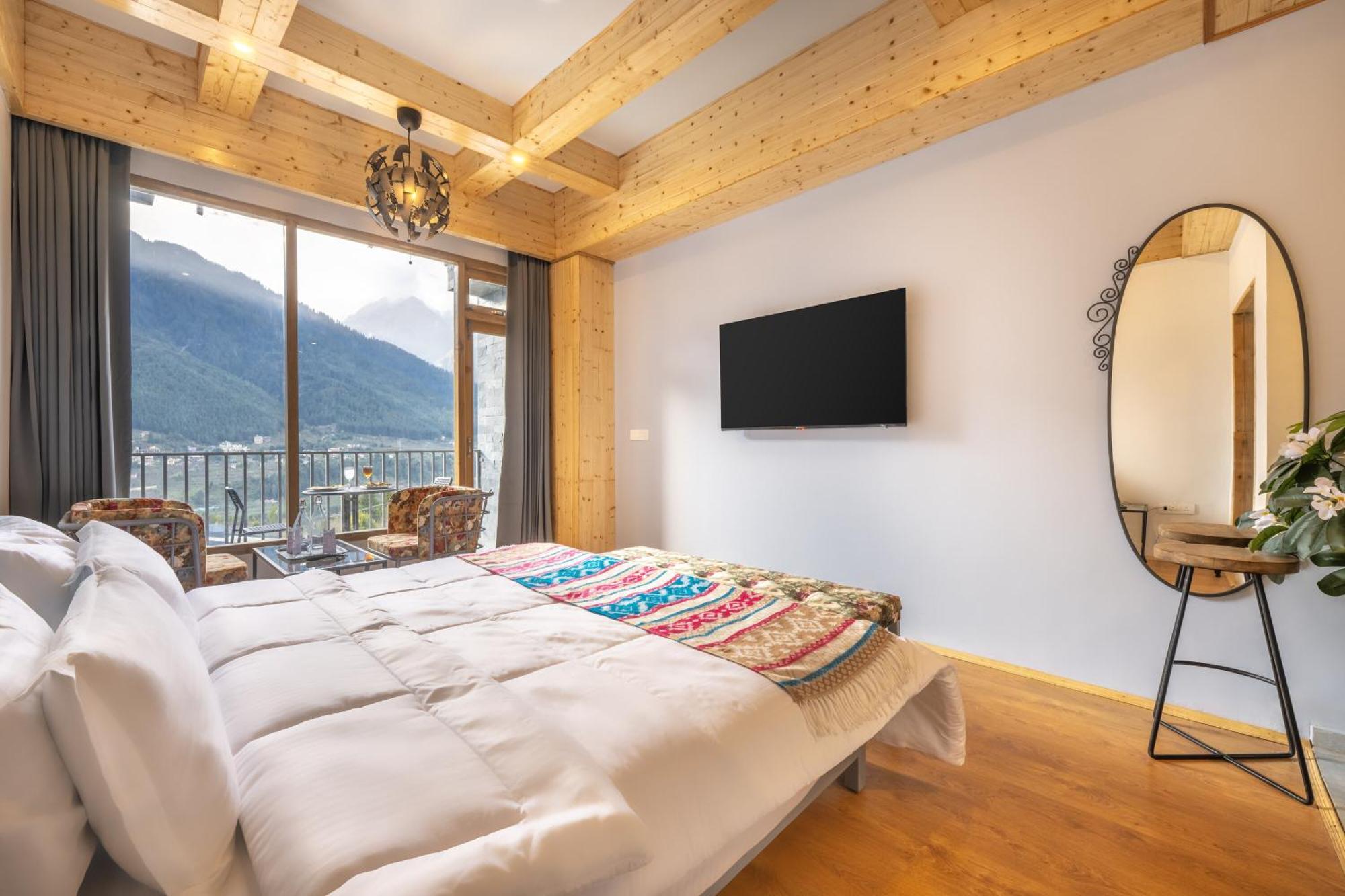 Echor Himalayan Heights Luxe Manali Hotell Exteriör bild