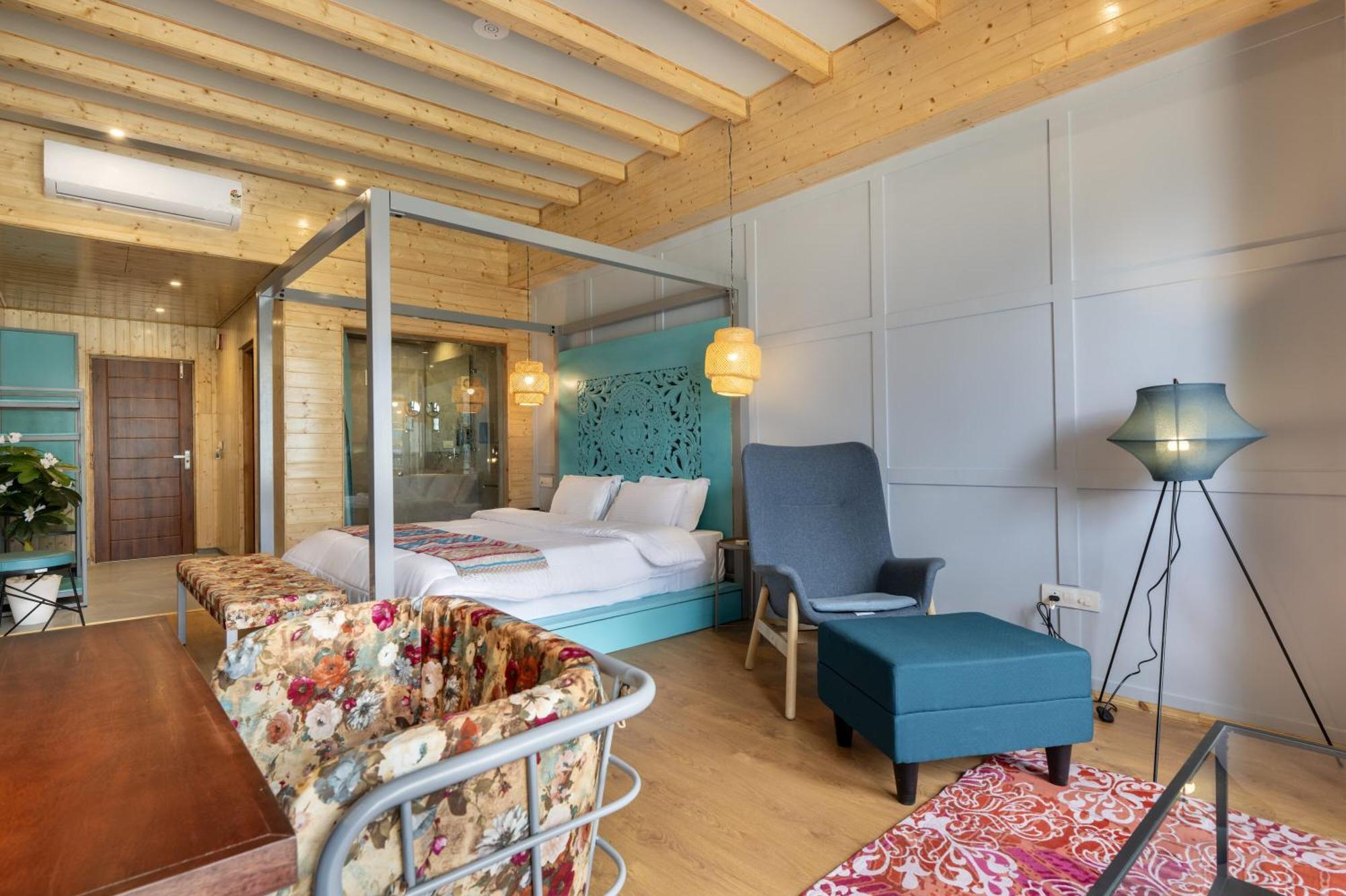 Echor Himalayan Heights Luxe Manali Hotell Exteriör bild