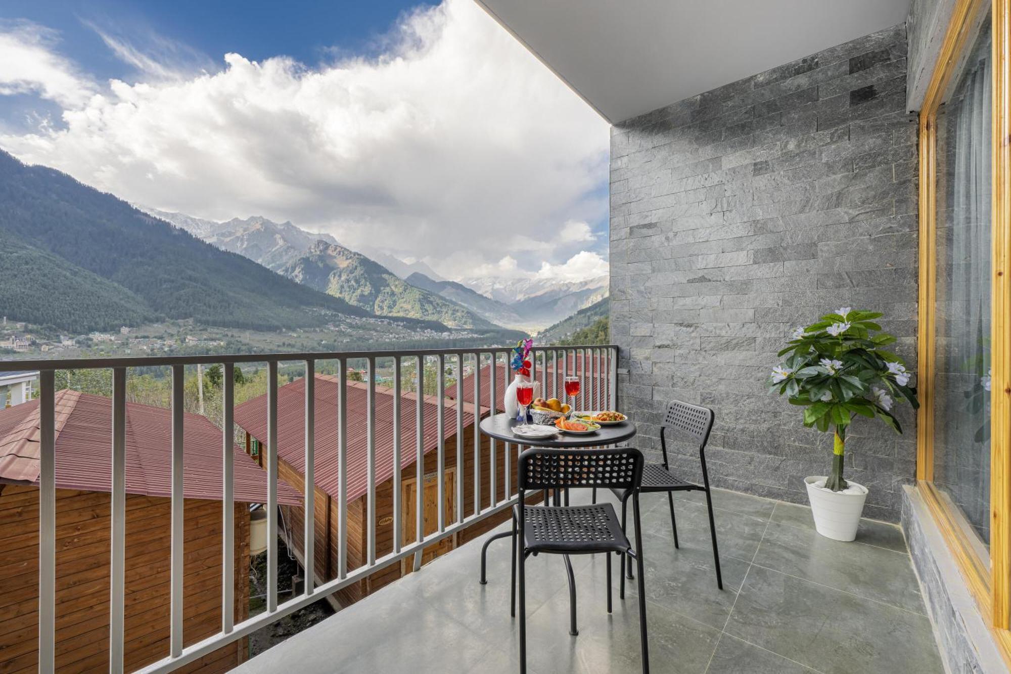 Echor Himalayan Heights Luxe Manali Hotell Exteriör bild