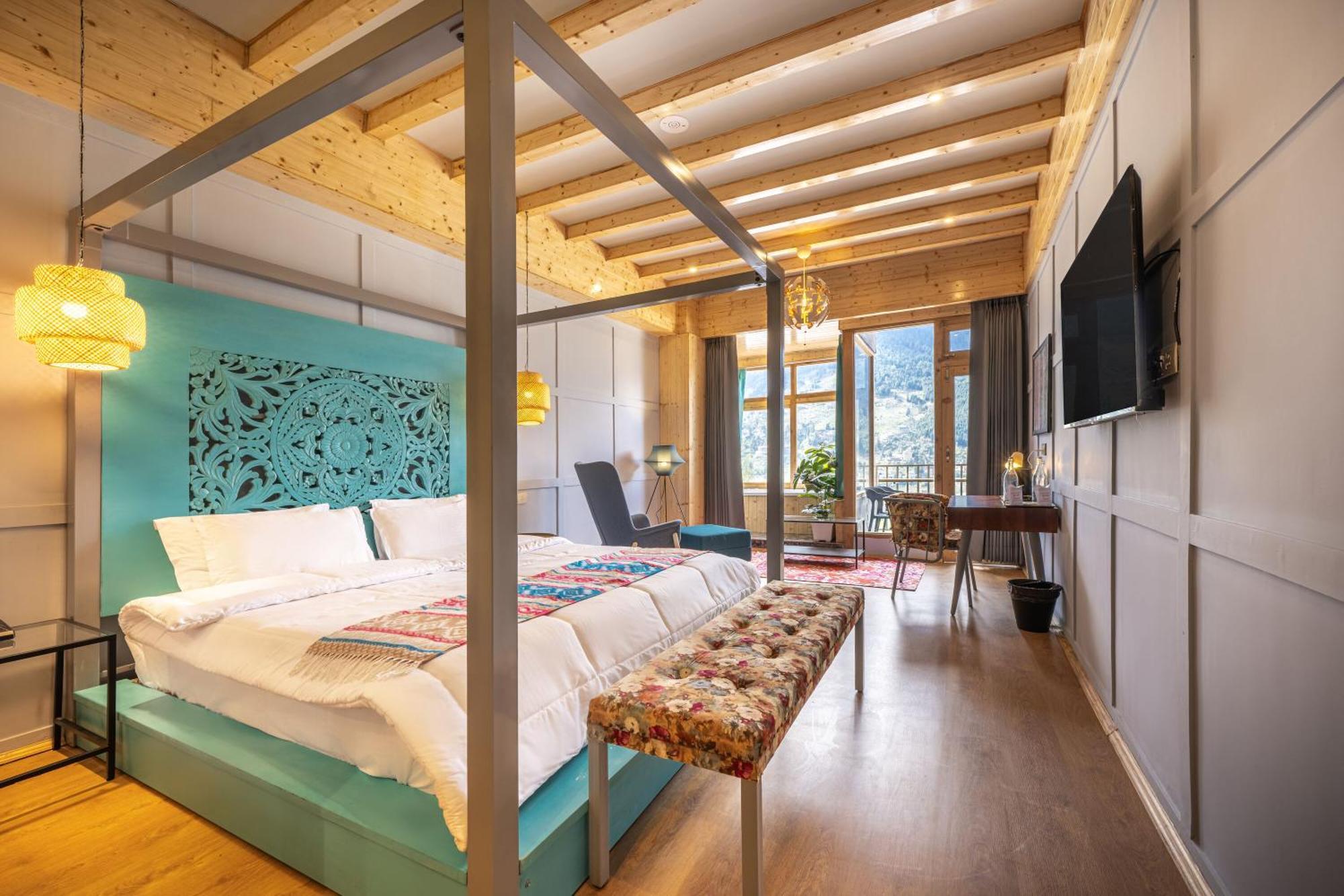 Echor Himalayan Heights Luxe Manali Hotell Exteriör bild