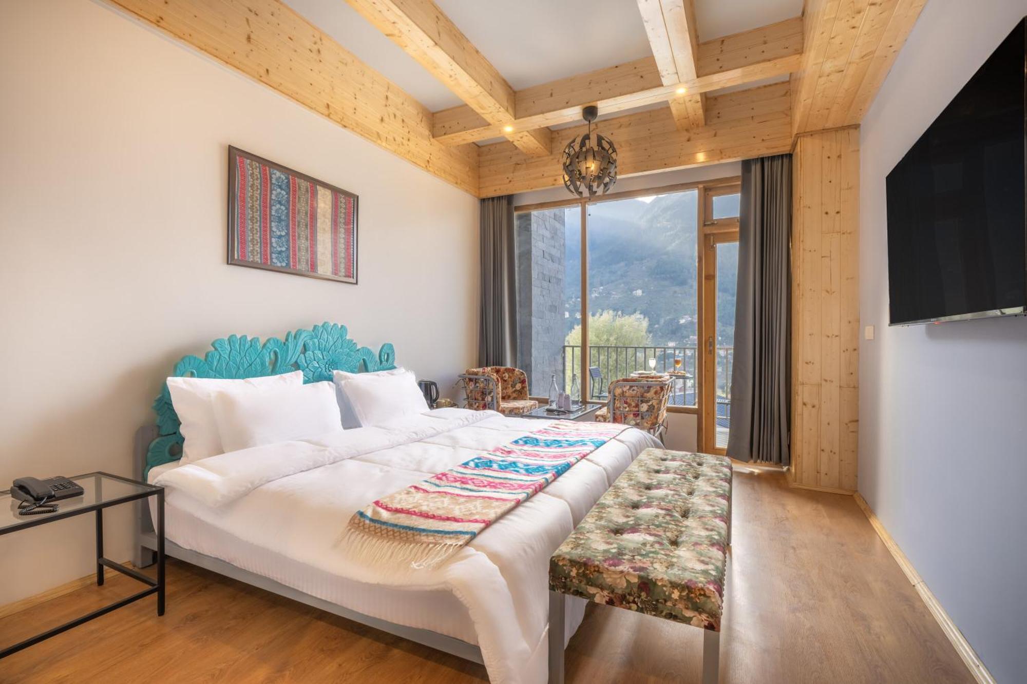 Echor Himalayan Heights Luxe Manali Hotell Exteriör bild