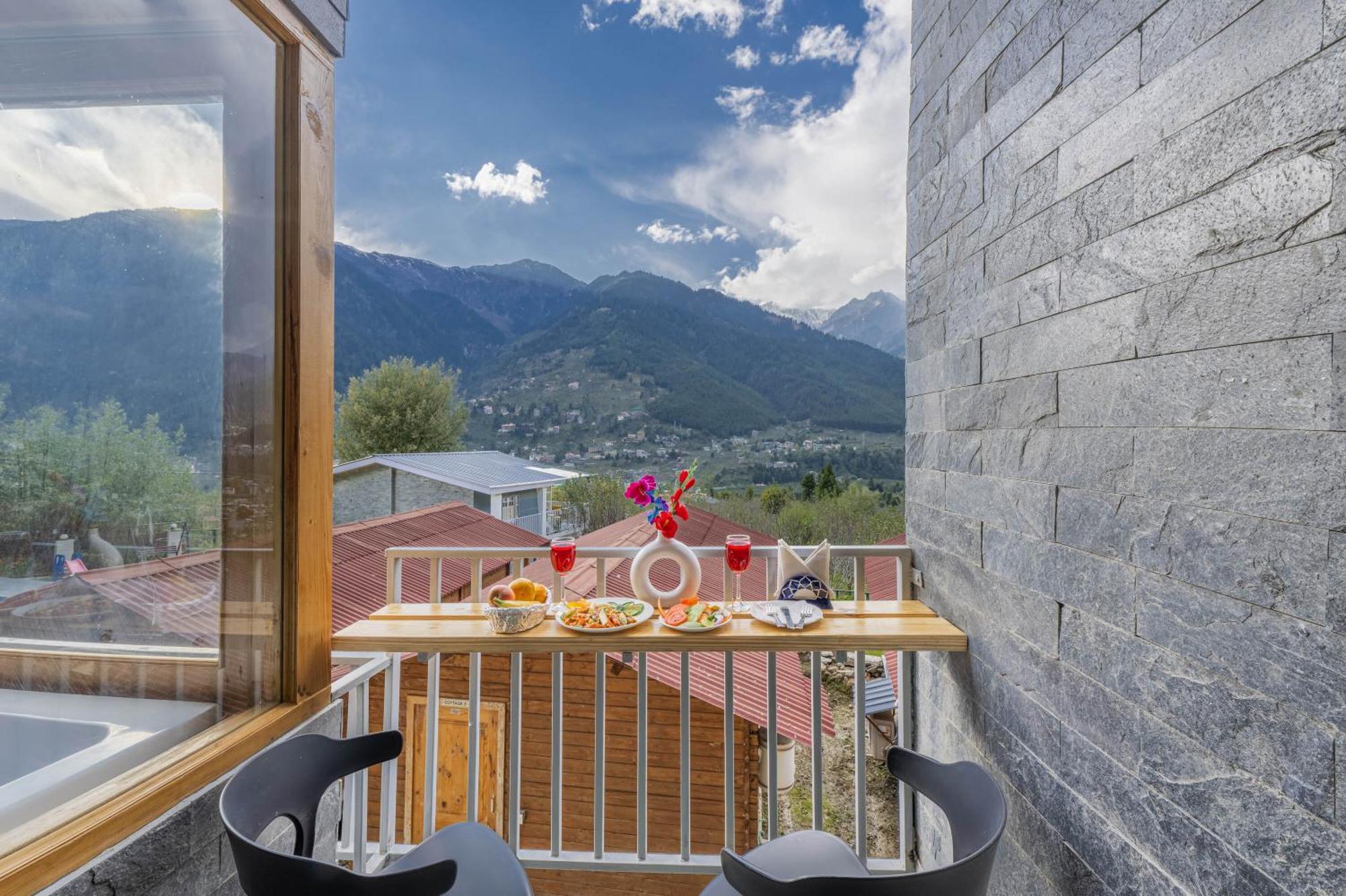 Echor Himalayan Heights Luxe Manali Hotell Exteriör bild