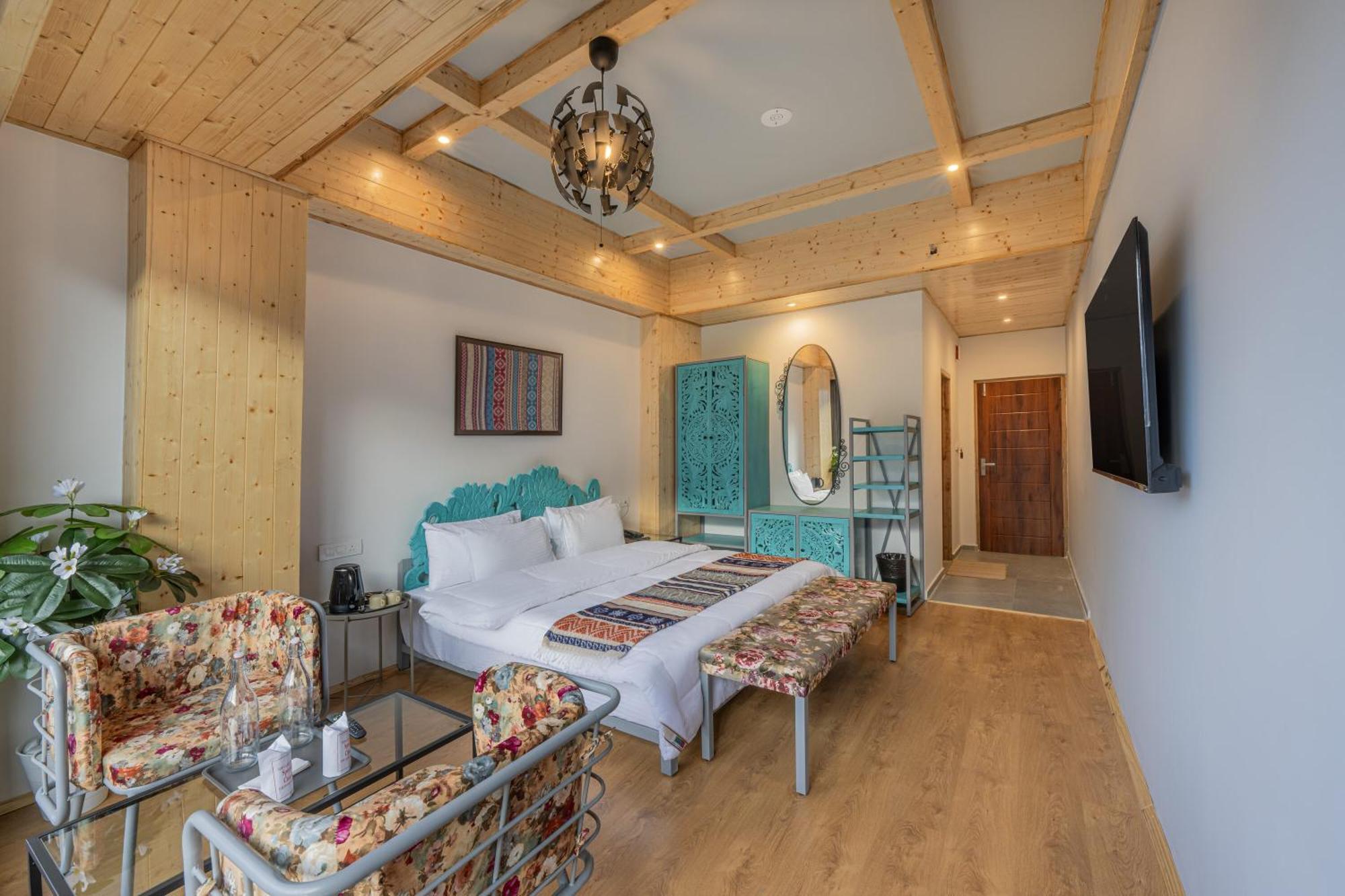 Echor Himalayan Heights Luxe Manali Hotell Exteriör bild