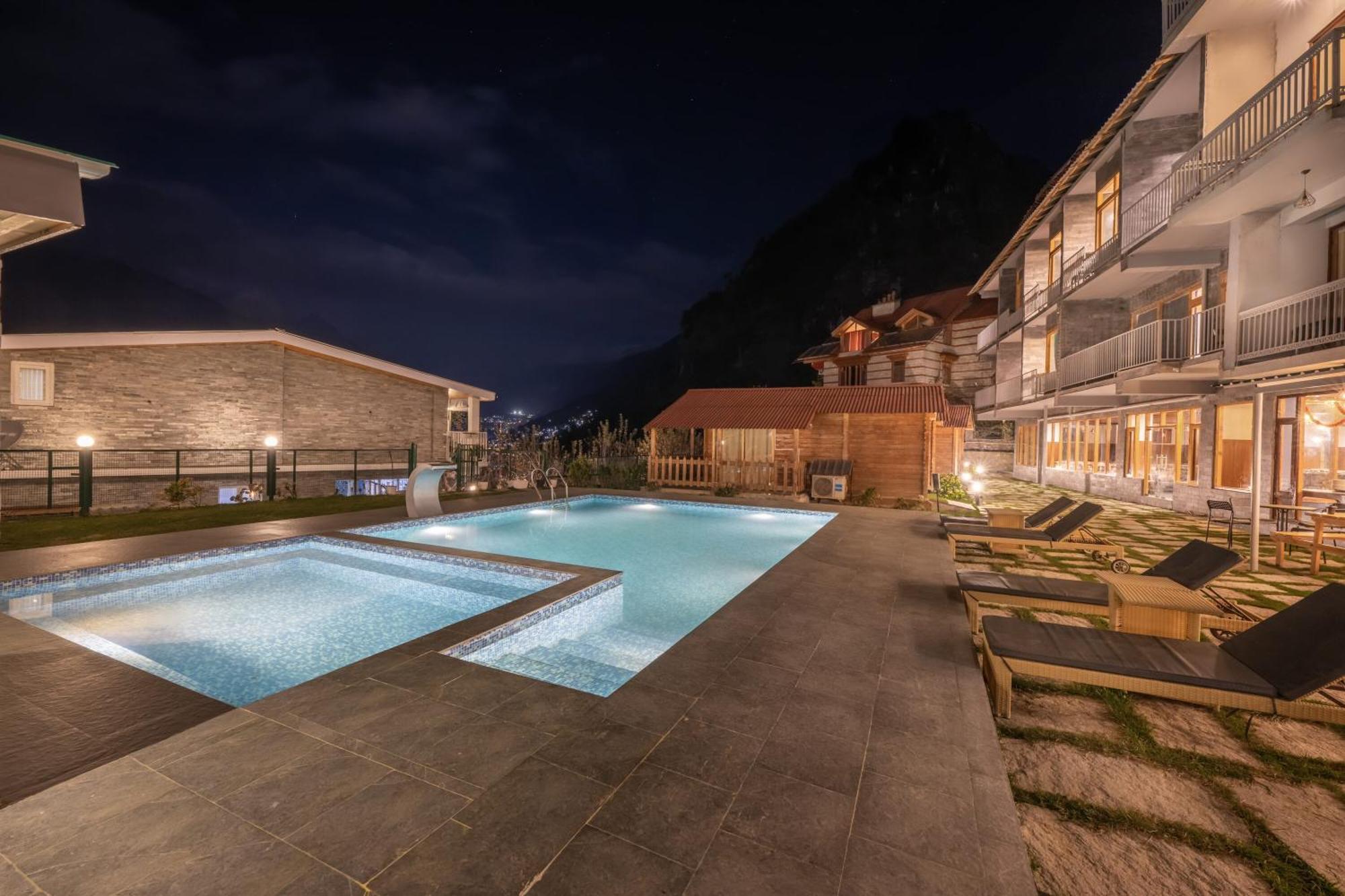 Echor Himalayan Heights Luxe Manali Hotell Exteriör bild