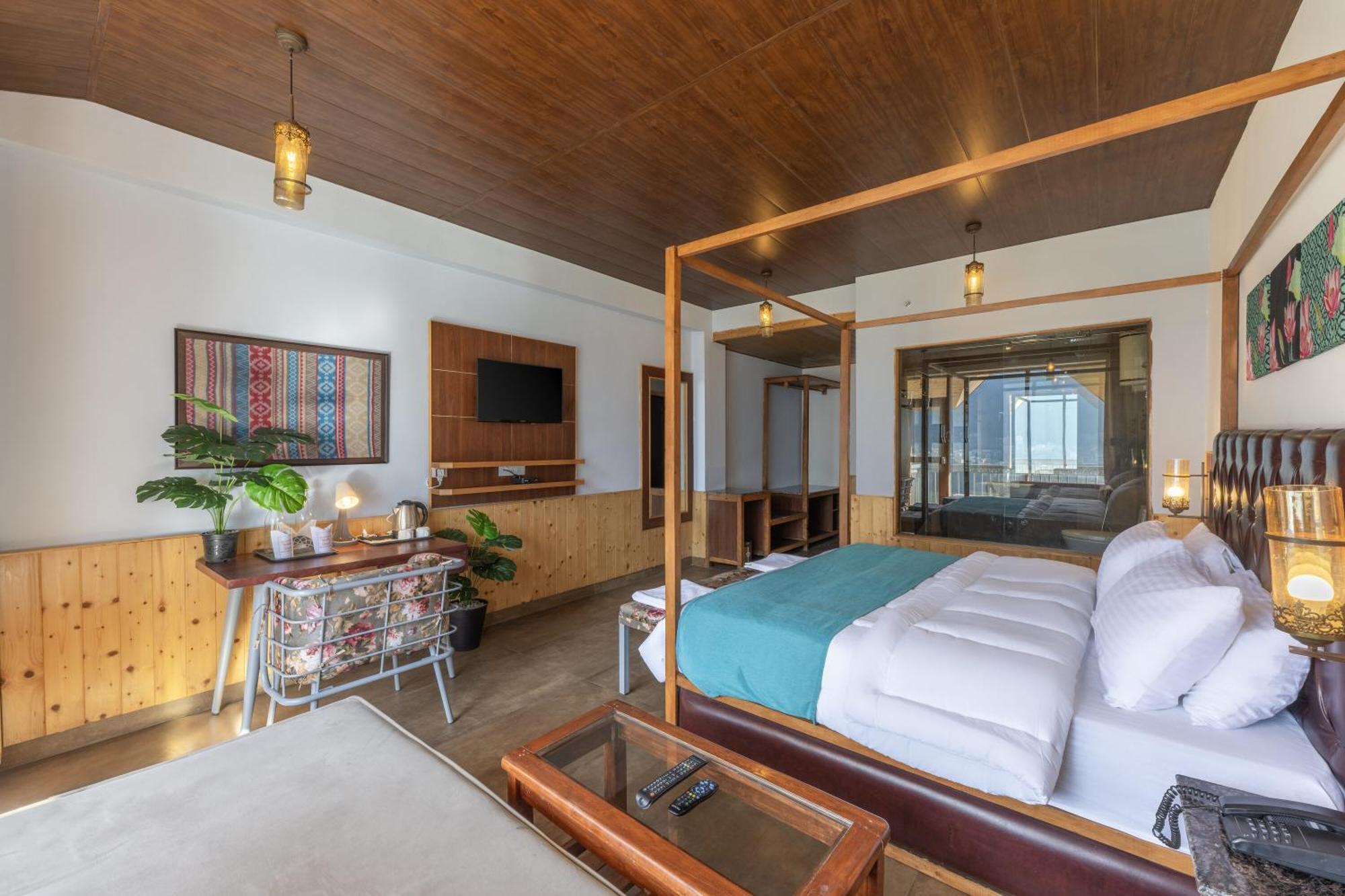 Echor Himalayan Heights Luxe Manali Hotell Exteriör bild