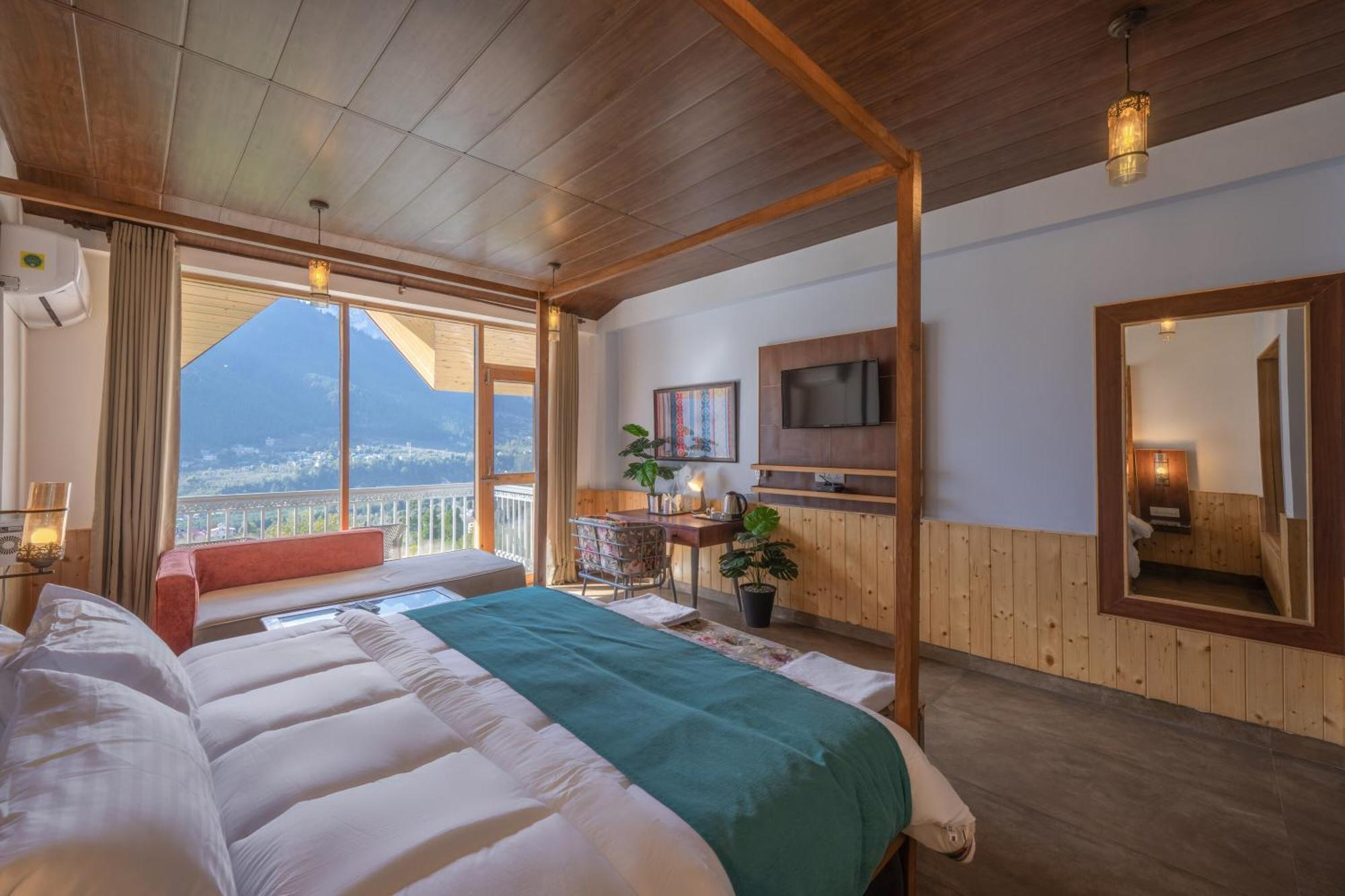 Echor Himalayan Heights Luxe Manali Hotell Exteriör bild