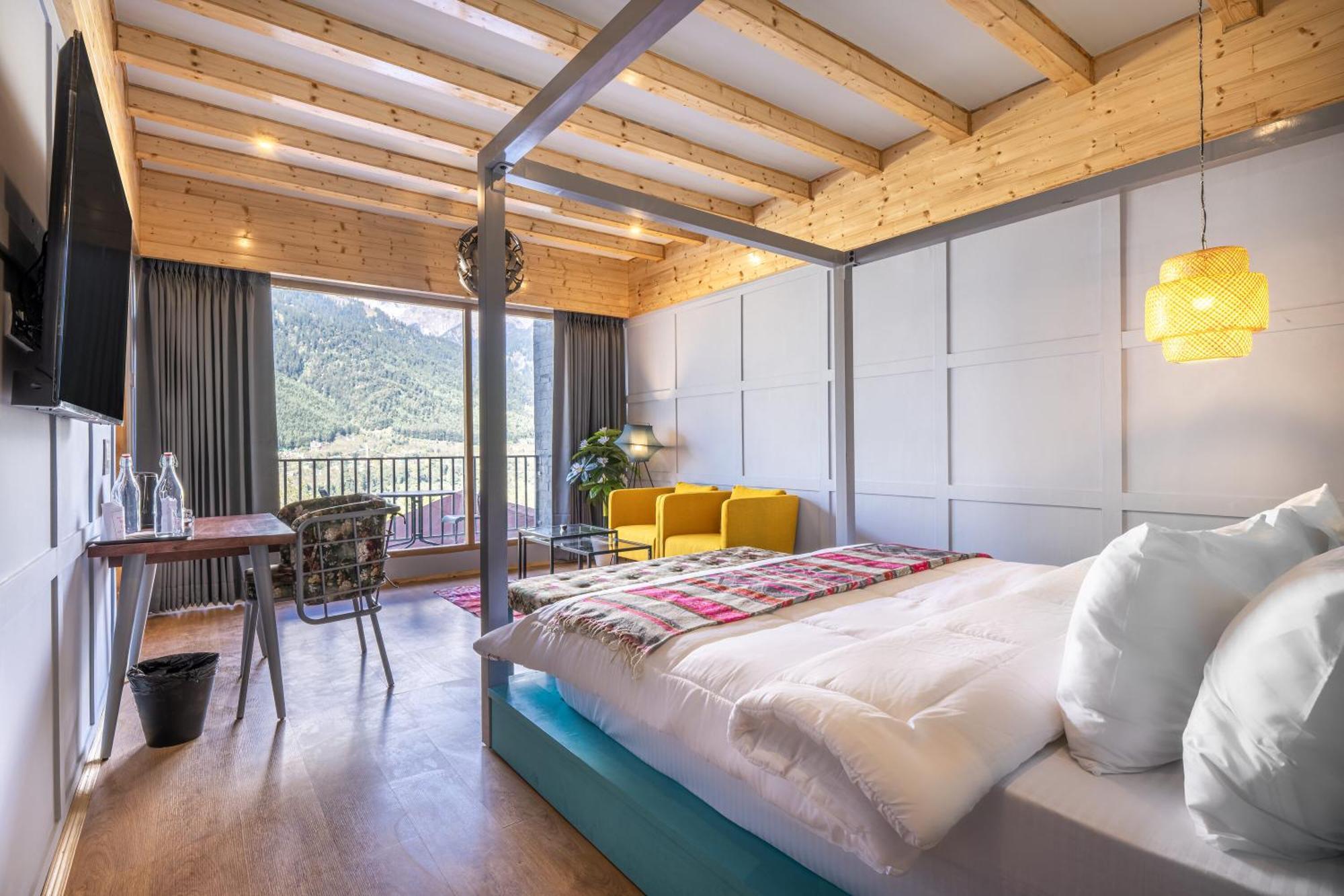Echor Himalayan Heights Luxe Manali Hotell Exteriör bild