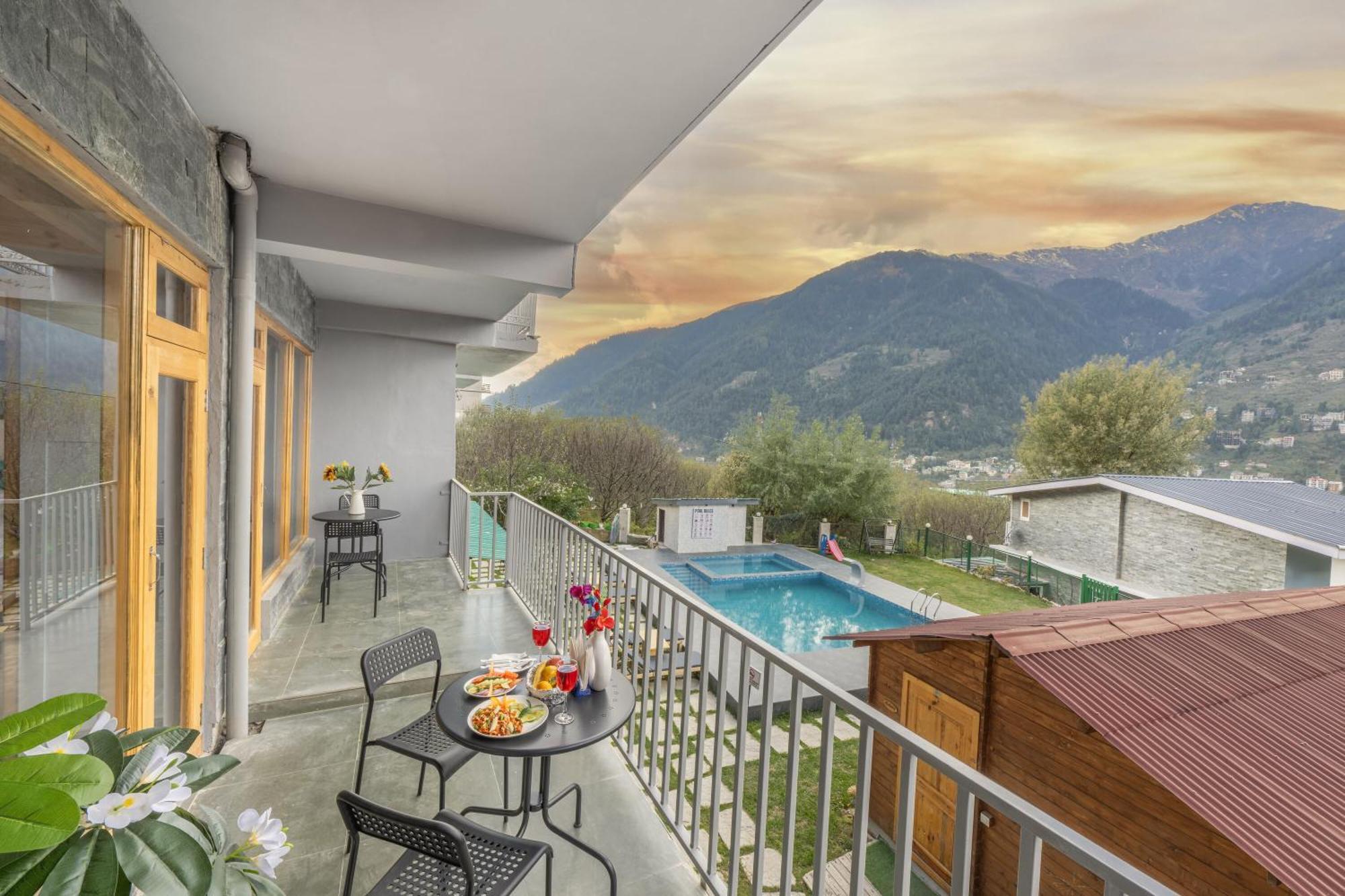 Echor Himalayan Heights Luxe Manali Hotell Exteriör bild