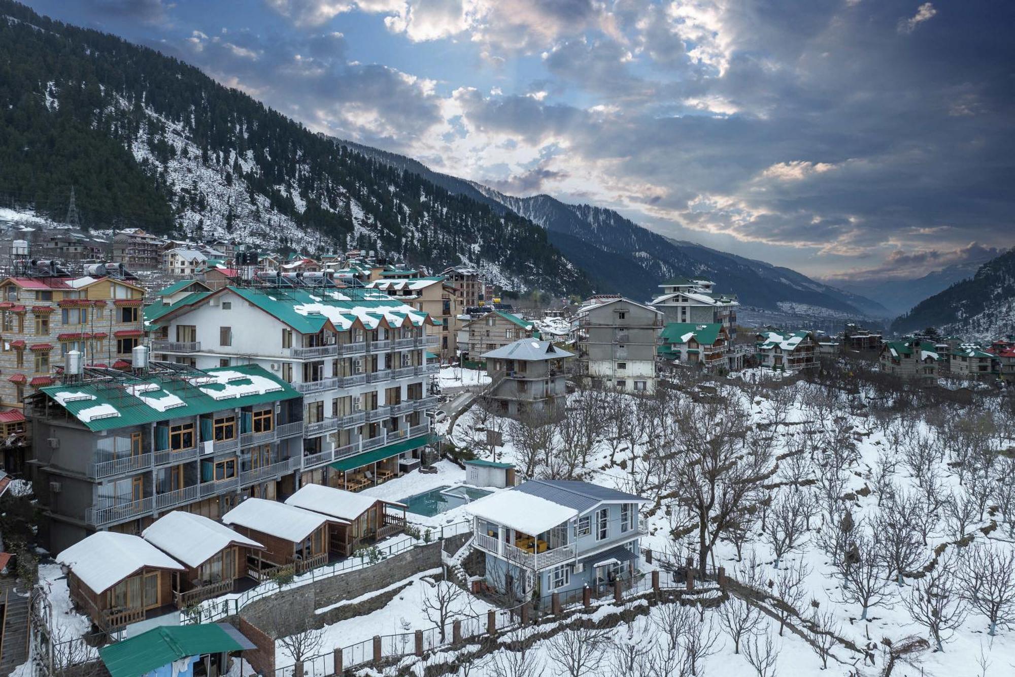 Echor Himalayan Heights Luxe Manali Hotell Exteriör bild