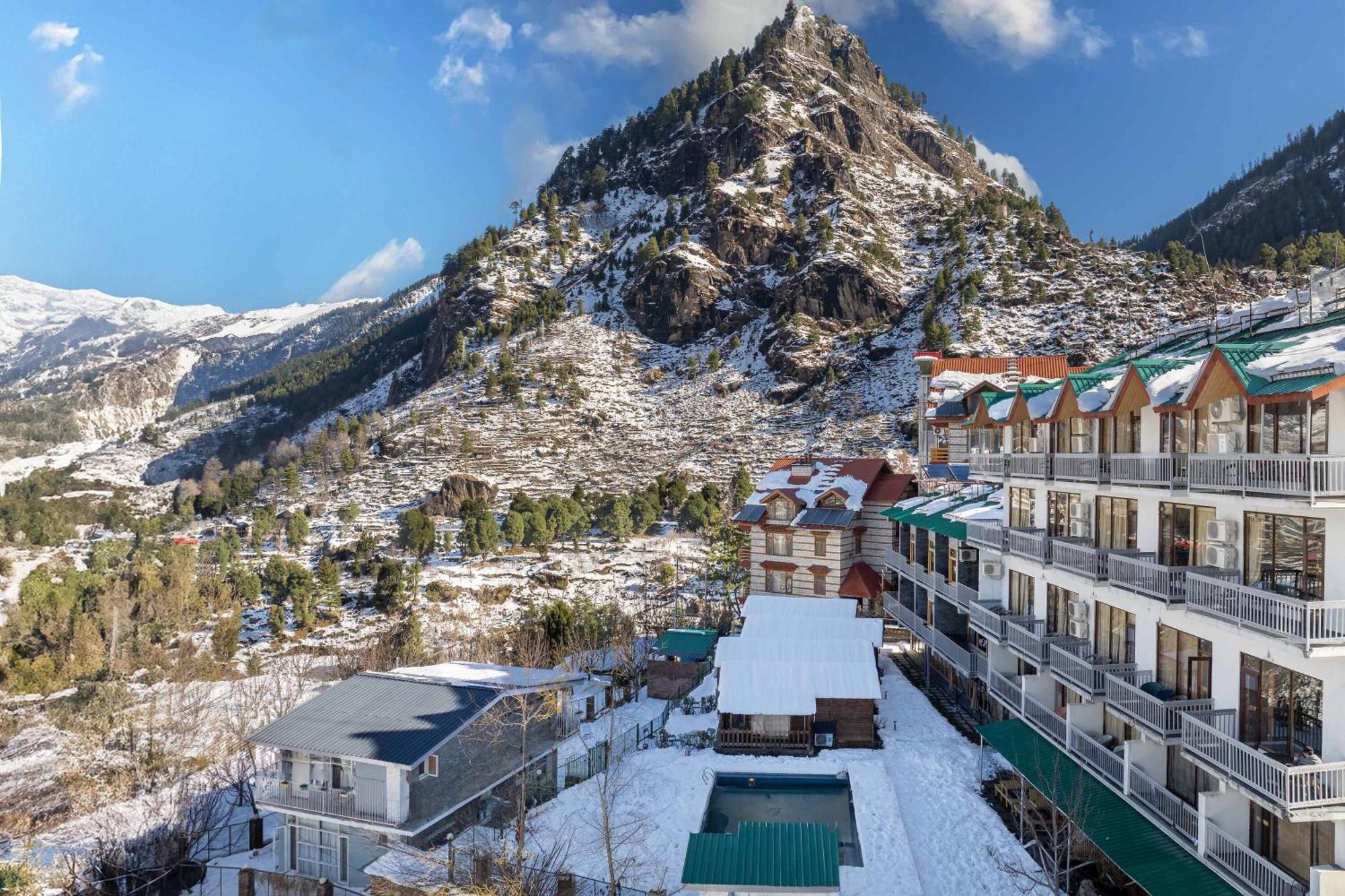 Echor Himalayan Heights Luxe Manali Hotell Exteriör bild